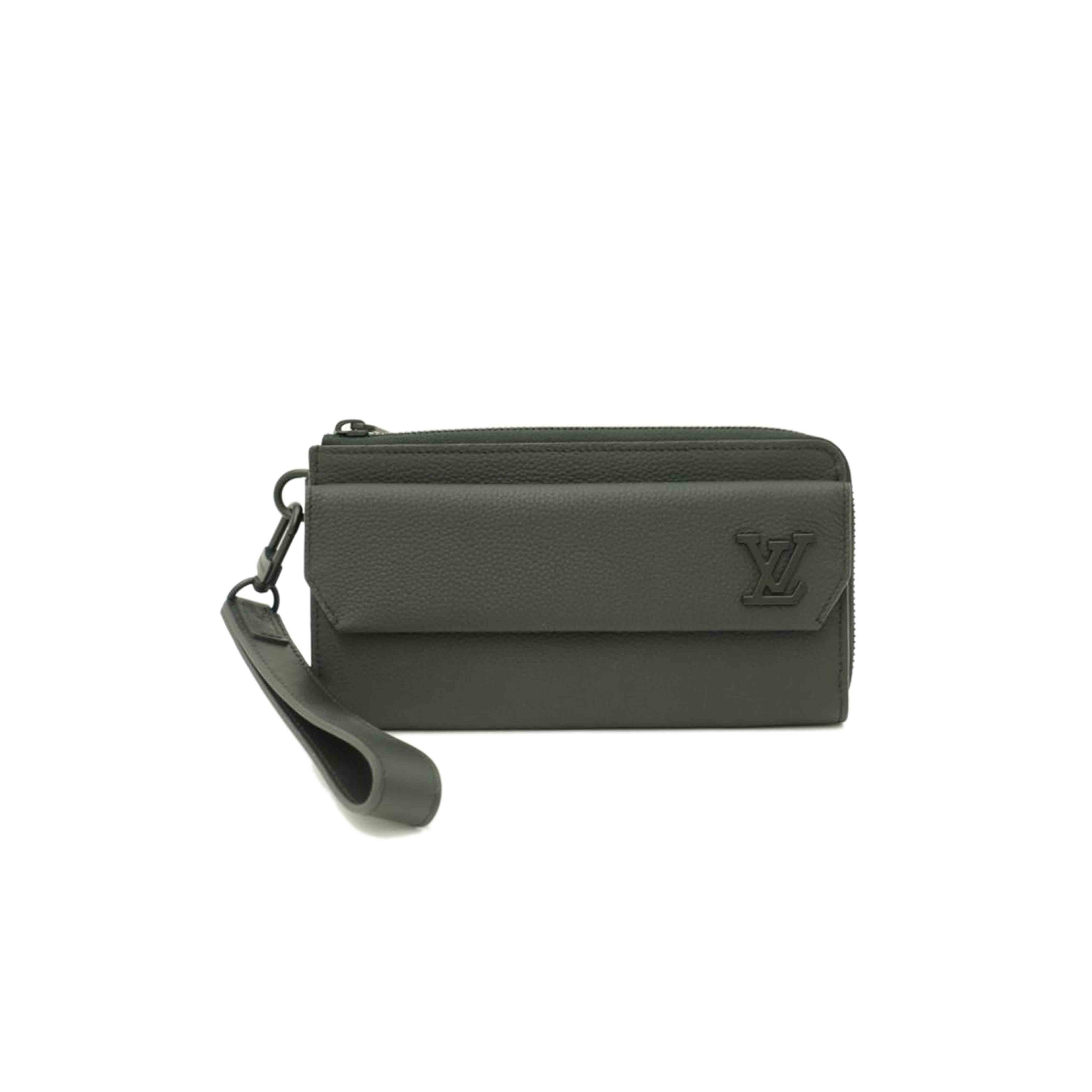 LOUIS VUITTON AEROGRAM LONG WALLET ARMY GREEN M69831 (20*11*2.5cm)